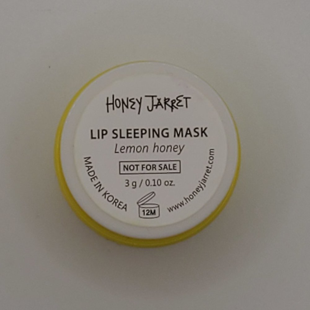 🌴5/$50 Honey Jarret Lip Sleeping Mask Lemon Honey .10 fl oz NEW - Picture 3 of 4